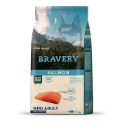 Сухой корм Bravery Salmon Mini Adult для взрослых собак мелких пород, с лососем, 7 кг