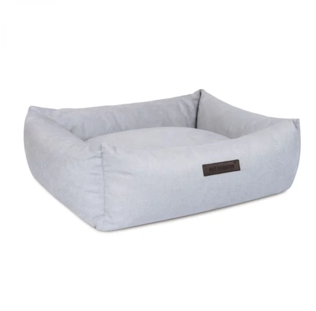 Лежак Природа Bond №2 для животных, серый, 78×60×20 см