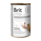 Консервы Brit VetDiets Dog Joint and Mobility для поддержки сосудов у собак, с сельдью и горохом, 400 г
