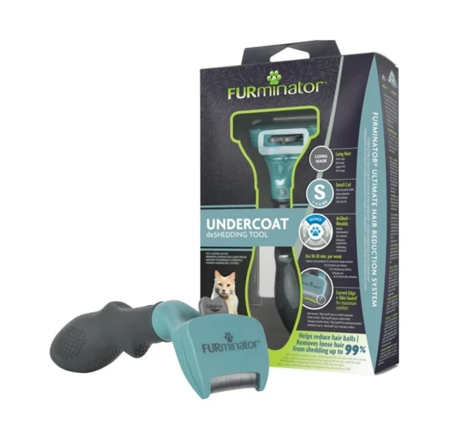 Фурмінатор FURminator Long Hair для котів з довгою шерстю, розмір S