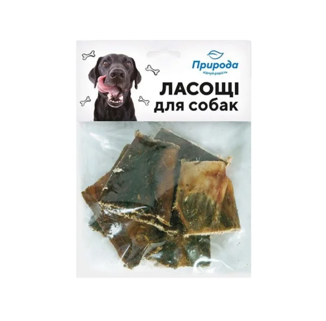 Ласощі Природа для собак, рубець яловичий, 30 г