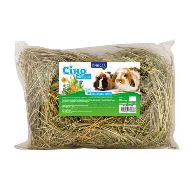 Сено Природа для грызунов, мята 200 г