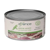 Влажный корм Essence для взрослых собак, мясное ассорти, 200 г