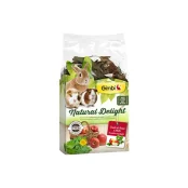 Лакомство GimBi Natural Delight для грызунов, одуванчика и яблоко, 100 г