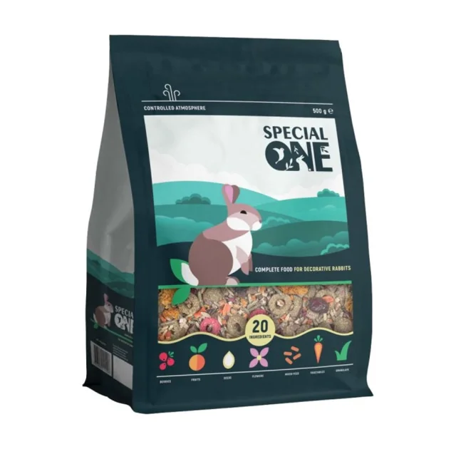 Полнорационный корм Special One для декоративных кроликов, 500 г
