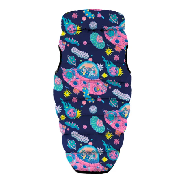 Курточка Waudog Clothes для собак, малюнок "Рік і Морті 1", XS22, 33-36/19-22 см