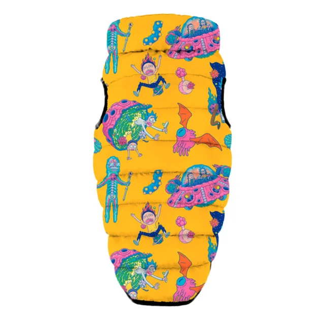 Курточка Waudog Clothes для собак, рисунок "Рик и Морти 3", M40, 63-67/39-43 см