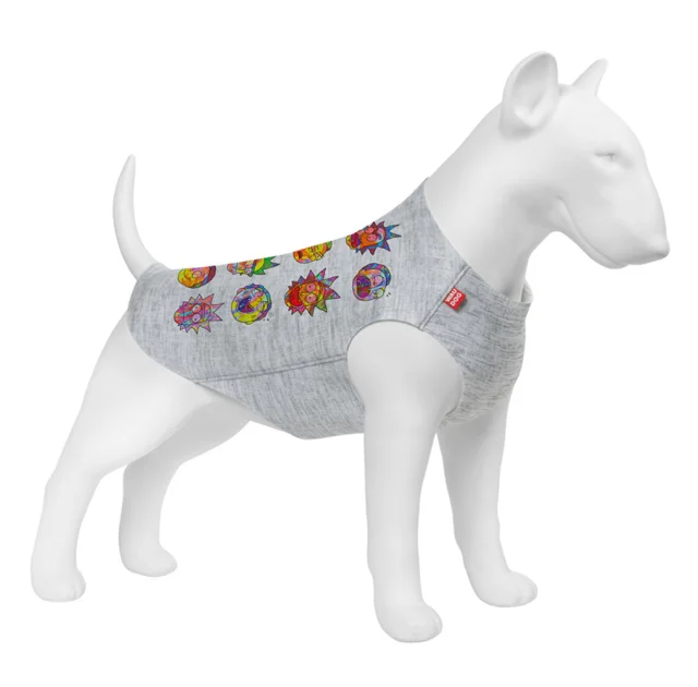 Майка Waudog Clothes для собак, рисунок "Рик и Морти 1", XS25