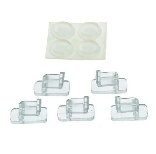 Клипсы для стекла (5x) и ножки (4x) для EHEIM aquastyle_nano shrimp