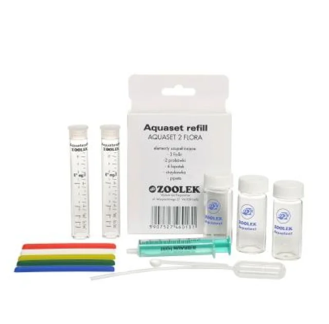 Набір аксесуарів для тестів Zoolek Aquaset 2 refill Flora