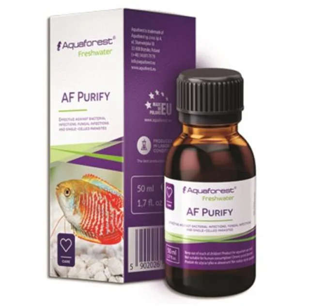 Після лікувальний догляд Aquaforest AF Purify для риб, 50 мл