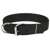 Нашийник подвійний Coastal Macho Dog для собак, чорний, 4.5×61 см