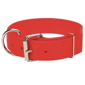 Ошейник двойной Coastal Macho Dog для собак, красный, 4.5×65 см