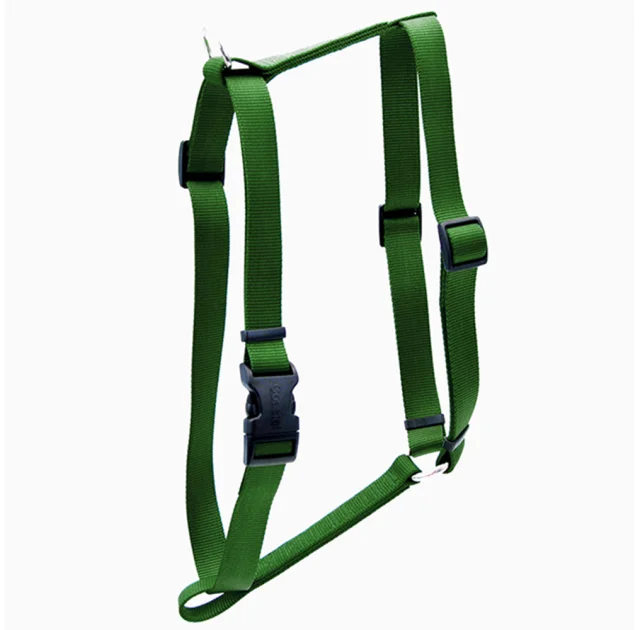 Нейлоновая шлея Coastal Nylon Adjustable для собак, зеленый, 2.5×66-97 см