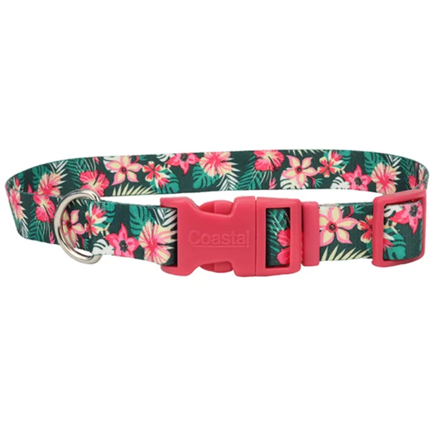 Ошейник Coastal Pet Attire Style для собак, тропические цветы, 1×12-30 см