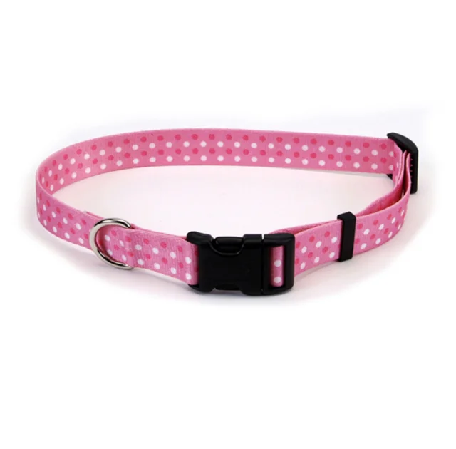 Нашийник Coastal Pet Attire Style для собак, рожева точка, 2×35-50 см