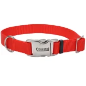 Нейлоновый ошейник Coastal Titan для собак, красный, 2.5×50 см