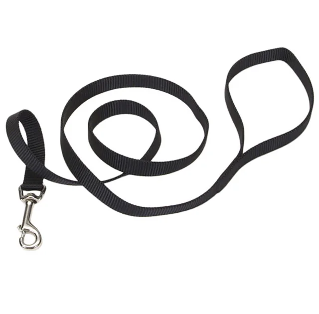 Нейлоновий поводок Coastal Training Lead для собак, чорний, 1.5×1.8 м