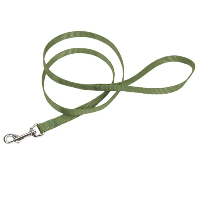 Нейлоновий поводок Coastal Training Lead для собак, зелений, 1.5×1.8 м