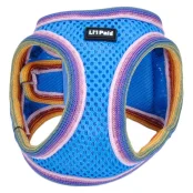 Шлея Coastal Li"l Pals Mesh для собак, голубая лагуна, 15-20 см