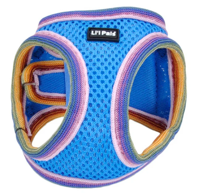 Шлея Coastal Li"l Pals Mesh для собак, голубая лагуна, 15-20 см