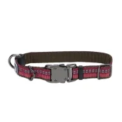 Нейлоновый ошейник Coastal K9 Explorer для собак, малиновый, 1.6×20-30 см