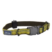 Нейлоновый ошейник Coastal K9 Explorer для собак, желтый, 1.6×20-30 см