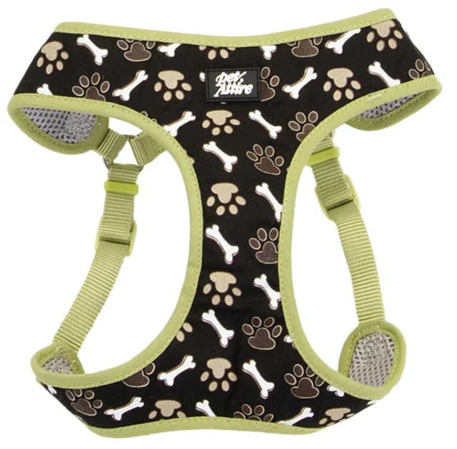 Шлея Coastal Designer Wrap для собак от 3.2 до 4.5 кг, черный, 40.6-48.3 см