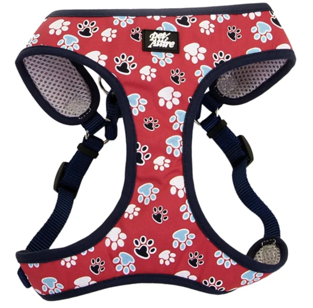 Шлея Coastal Designer Wrap для собак от 3.2 до 4.5 кг, красный, 40.6-48.3 см