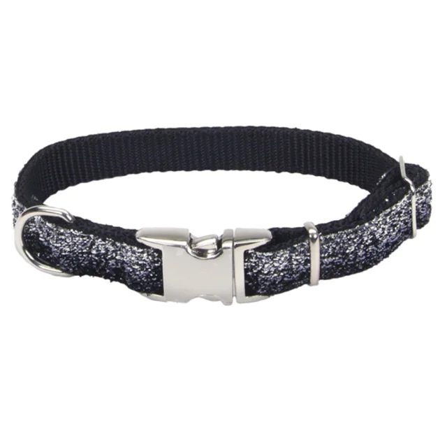 Ошейник Coastal Pet Attire Sparkles для собак, черный, 1×20-30 см