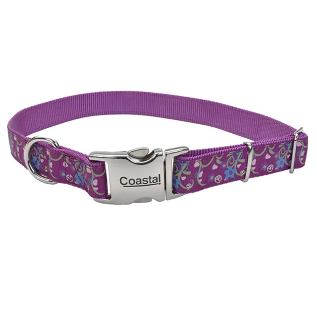 Ошейник Coastal Pet Attire Ribbon для собак, фиолетовый, 1.6×30 см