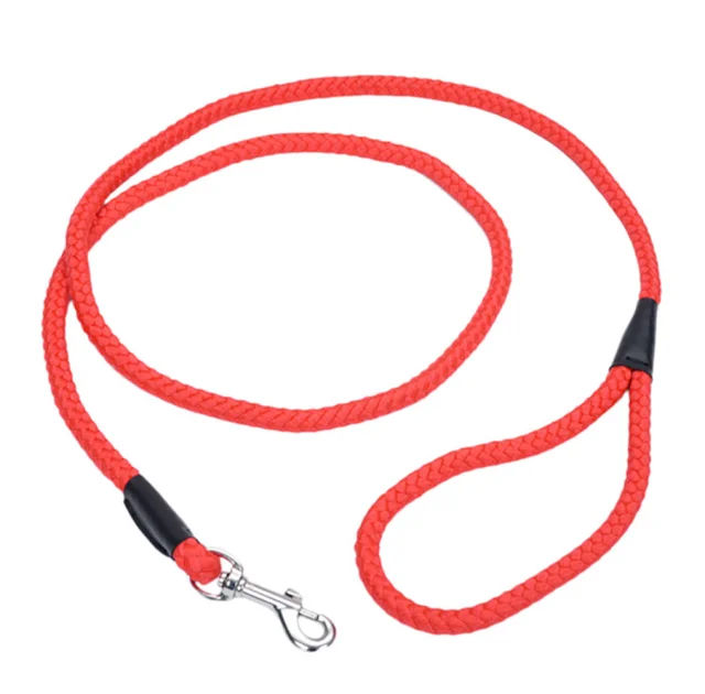 Повідець Coastal Rope Dog Leash для собак, круглий, червоний, 1.8 м