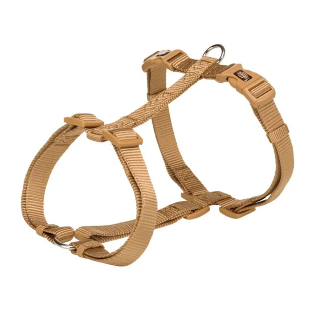 Шлея Trixie Premium H-Harness для собак, 60-87 см, 25 мм, размер L, карамель