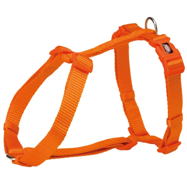 Шлея Trixie Premium H-Harness для собак, 60-87 см, 25 мм, размер L, папайя