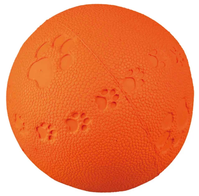 Игрушка Trixie мяч с пищалкой, для собак, 7 см