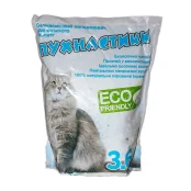 Силикагелевый наполнитель Пушистики для кошачьего туалета, 3.6 л