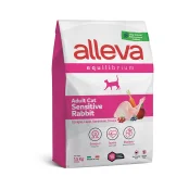 Сухий корм Alleva Equilibrium Sensitive Rabbit Adult Cat для котів з чутливим травленням, кролик, 1.5 кг