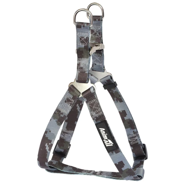 Шлея AnimAll L-5, для собак, нейлон, 2.5×50-78 см