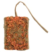 Ласощі Trixie для гризунів, камінь із глини, з морквою, 100 г