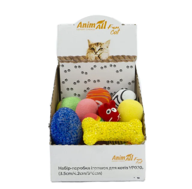 Набір іграшок AnimAll Fun Cat для котів, VP020, 30 шт