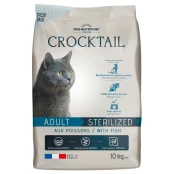 Сухий корм Pro-Nutrition Flatazor Crocktail Adult Sterilized Fish для стерилізованих котів, з рибою, 10 кг
