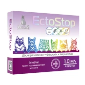 Капли Modes EctoStop противопаразитарные для кошек весом 4-8 кг, 1 мл, цена за 1 пипетку