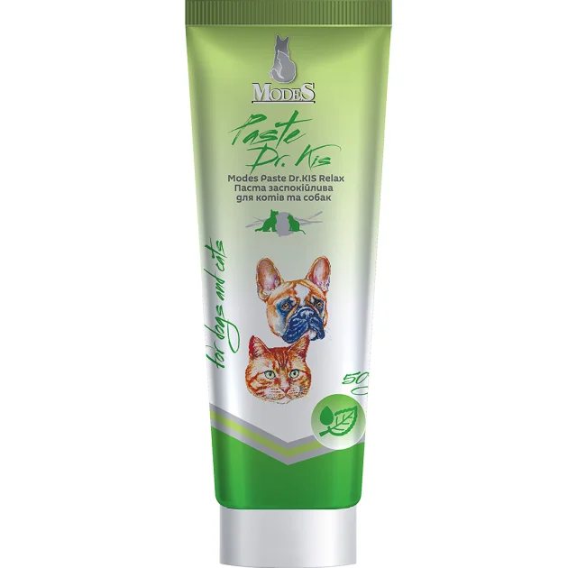 Паста Modes Paste Dr.Kis Relax заспокійлива, для котів та собак, 50 г