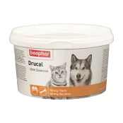 Минеральная добавка Beaphar Drucal для укрепления костей, зубов и мускулатуры собак и кошек, порошок, 250 г
