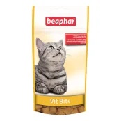 Ласощі Beaphar Vit Bits подушечки з мультивітамінною пастою для котів, 35 г