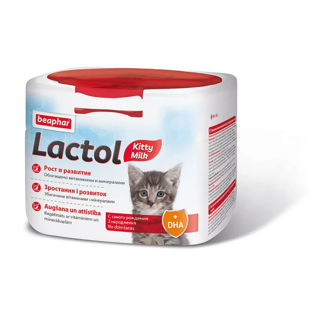 Молочная смесь Beaphar Lactol Kitty Milk для вскармливания котят, 250 г