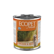 Влажный корм Farmina Ecopet Natural Dog Chicken&Rice для собак, с курицей, 300 г