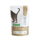 Вологий корм Natures Protection Indoor veal, для котів що живуть у приміщенні, з телятиною, 100 г