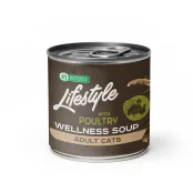 Консерви Natures Protection Lifestyle Adult Longhair Poultry Soup для котів з довгою шерстю, курячий суп, 140 г