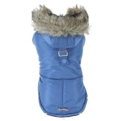 Куртка утепленная Croci Blue Parka для собак, зима, синий, S, 20 см